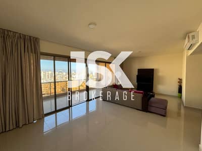 L21104 - Semi-Furnished Apartment For Sale in Jdeideh