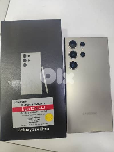 Samsung Galaxy s24 ultra used