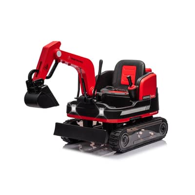 Kids Ride on Excavator Bulldozer 360° 24V 10AH - حفارة وجرافة ركوب