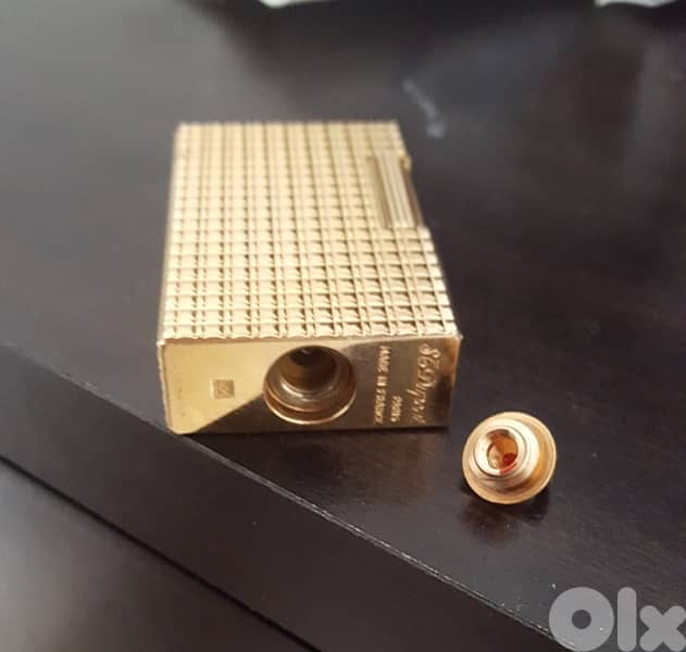 S. T. DUPONT PARIS. 20 MICRONS GOLD PLATED. 20 microns . ligne 1 1