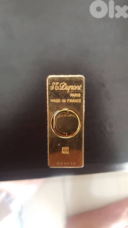 S. T. DUPONT PARIS. 20 MICRONS GOLD PLATED. 20 microns . ligne 1 2