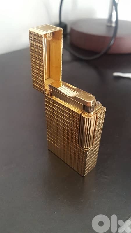 S. T. DUPONT PARIS. 20 MICRONS GOLD PLATED. 20 microns . ligne 1 6