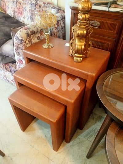 Indonesian set of tables