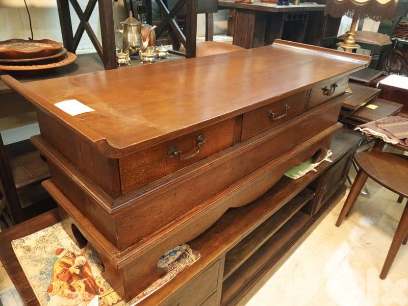 japanese style teak wood table 1