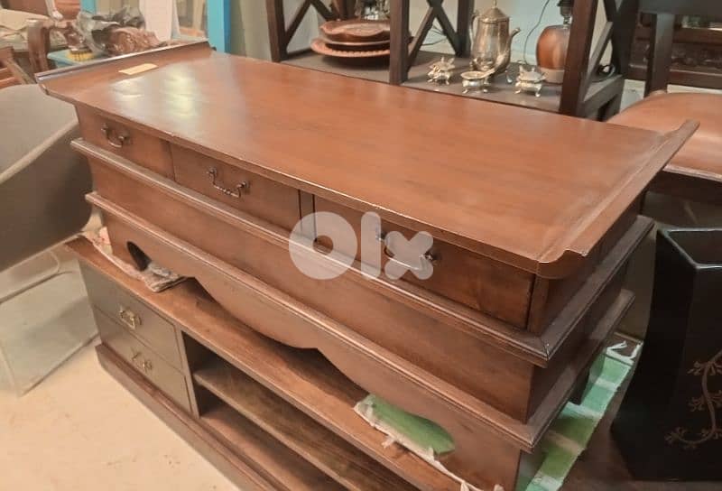 japanese style teak wood table 2