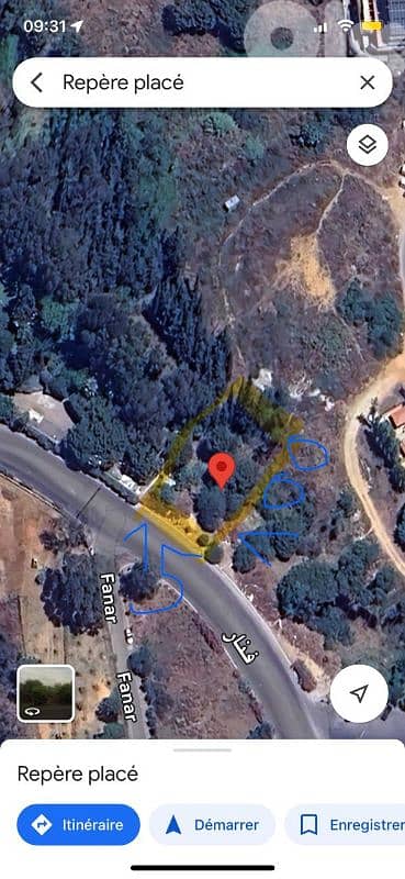 land for sale in fanar أرض للبيع في الفنار