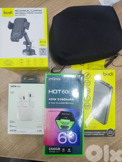 infinix hot 60 I 256GB bundle