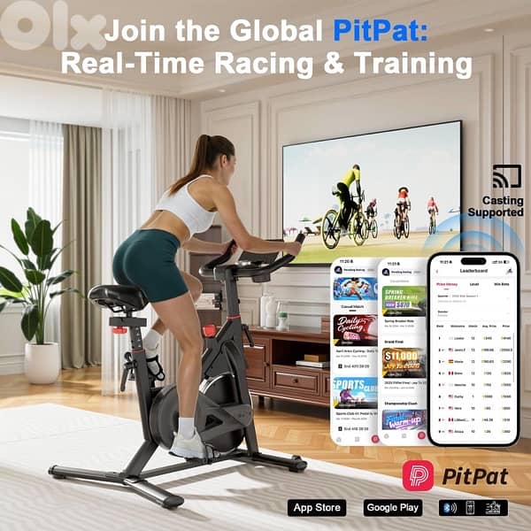 Indoor Cycling Bike - 32-Level Magnetic 5