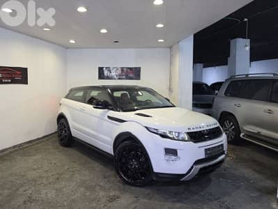 2012 Range Rover Evoque Coupe Dynamic White/Red Like New!