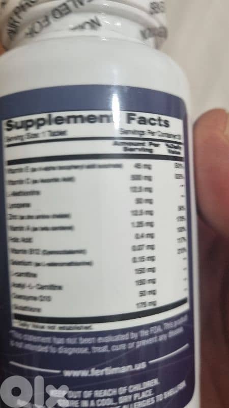 Title: FertiMan Male Fertility Support - Sealed & Brand New - 5