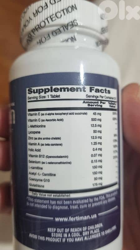 Title: FertiMan Male Fertility Support - Sealed & Brand New - 6