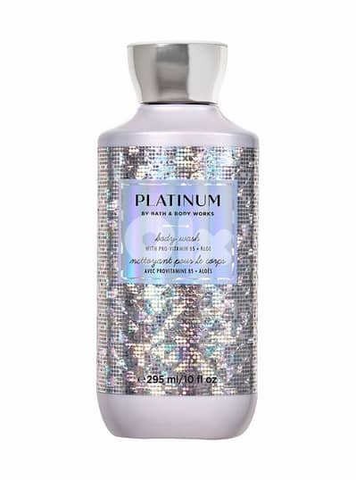 Original Bath & Body Works PLATINUM Set (Body Wash + Mist) – New