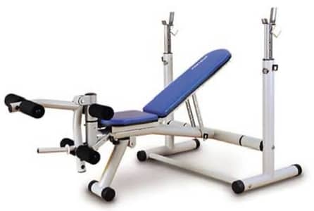 bench foldable proteus heavy duty + Rack + barbell + zbar