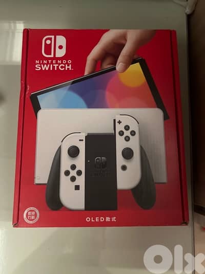 Nintendo switch oled / white edition
