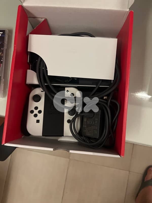 Nintendo switch oled / white edition 2