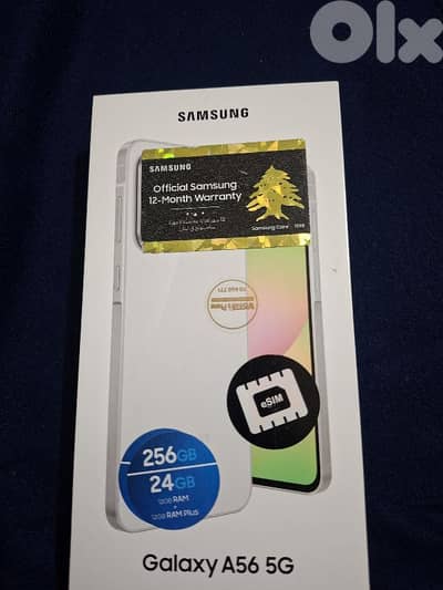 A56 256/24ram