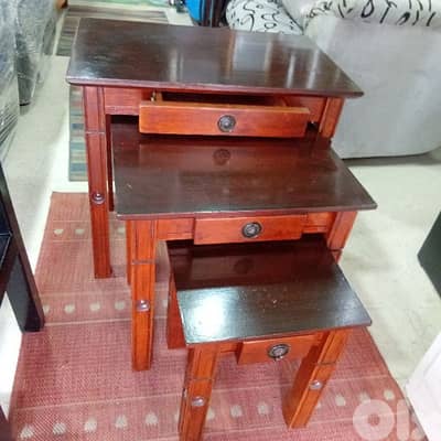 طاولات  خشب مسيف