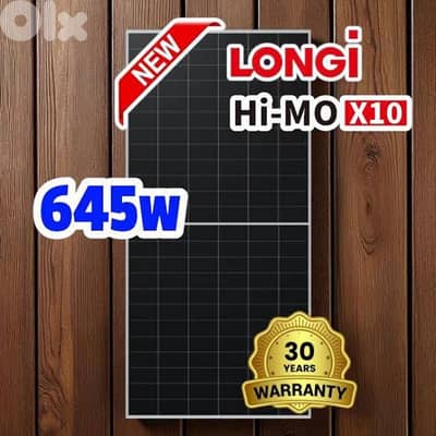 Longi HI-MO x10 645W Bifacial