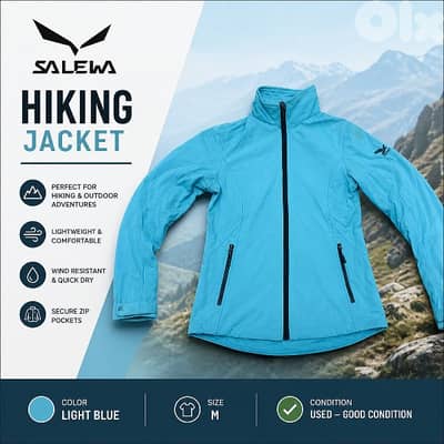 salewa hiking jacket
