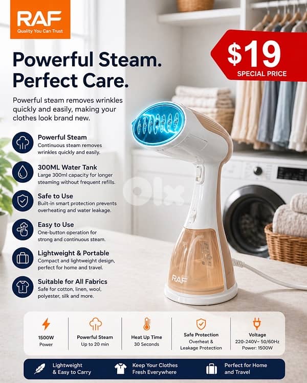 hand Ironing steame machine 1