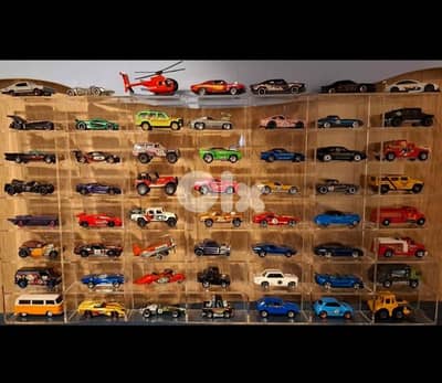 hot wheels stand wall plexibfor cars 1:64scale