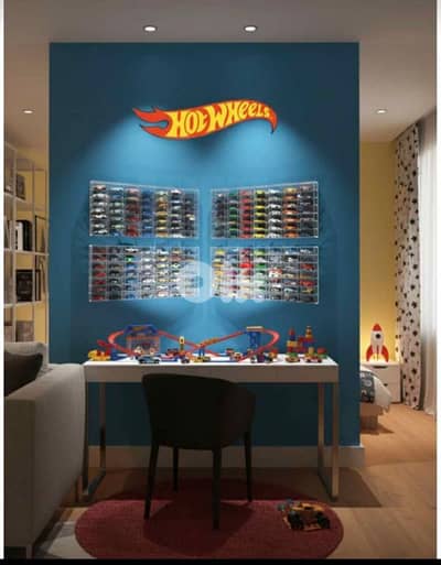 plexi stand for hot wheels cars scale 1:64