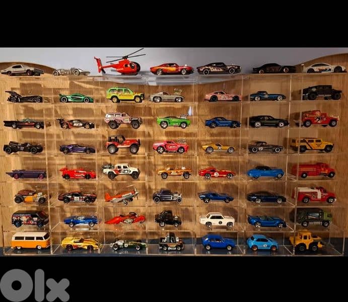 plexi stand for hot wheels cars scale 1:64 3