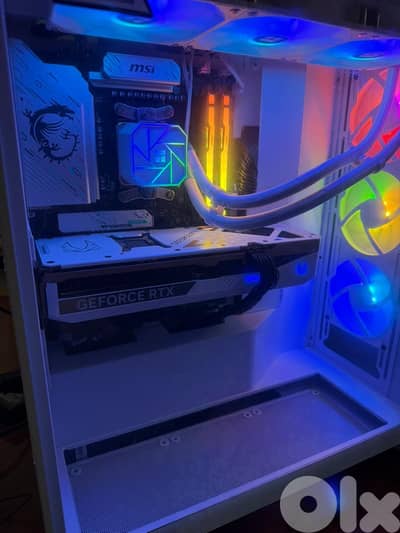 White High-End Gaming PC – Like New (5 Months Use)