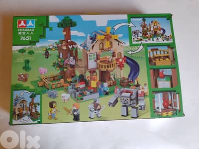 building blocks minecraft (lego) 1016 pieces