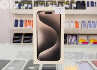 iphone 15 pro 128 gb brand new sealed