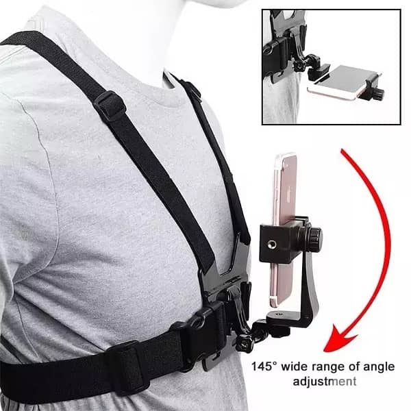 chest strap for mobile phone action camera 2