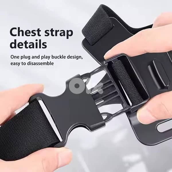 chest strap for mobile phone action camera 5