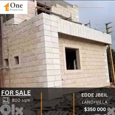 VILLA TRIPLEX FOR SALE IN EDDE JBEIL