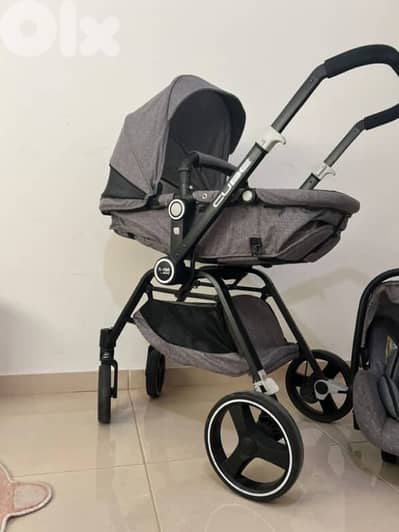 stroller and carseat
