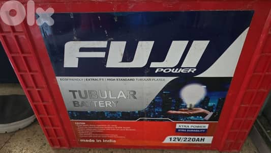 4 acid batteries used for 6 month + inverter