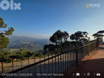 Apartment For Sale In Dhour choueir - شقة للبيع في منطقة ضهور شوير