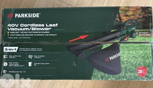 cordless leaf vacuum /blower