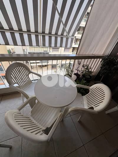 Outdoor Chairs and Table Set