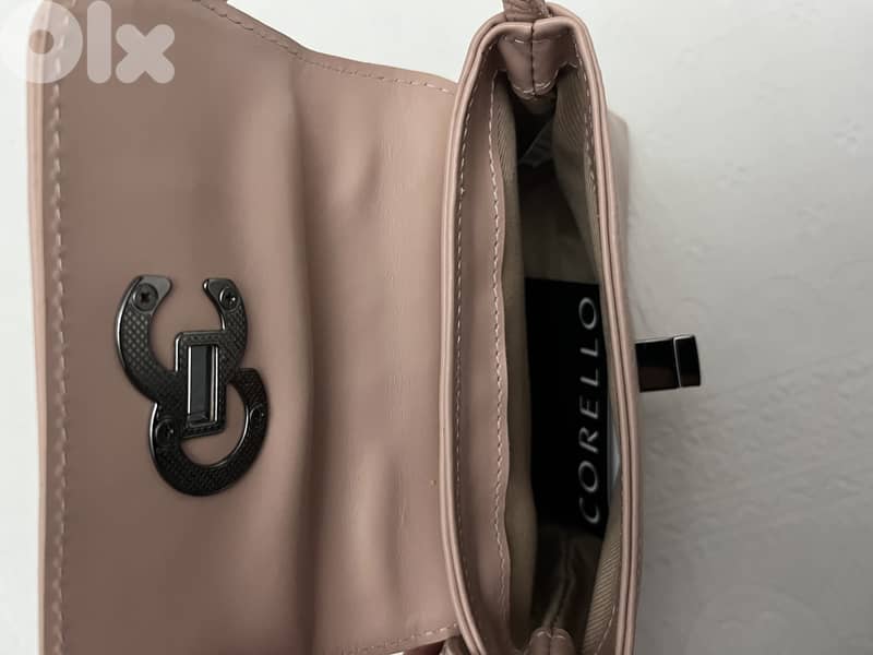 Corello Light Pink Crossbody Bag 2