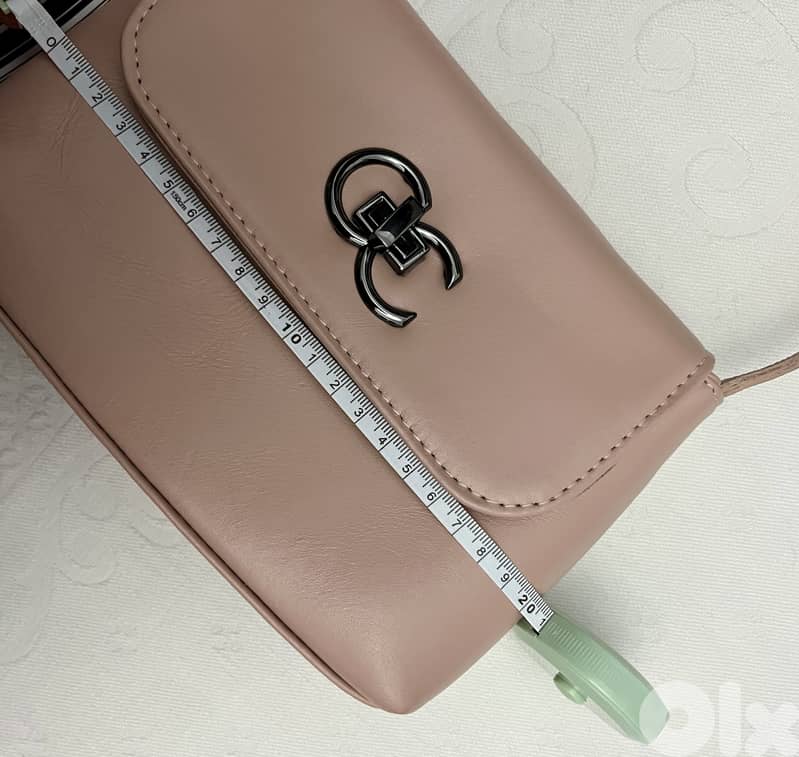 Corello Light Pink Crossbody Bag 3