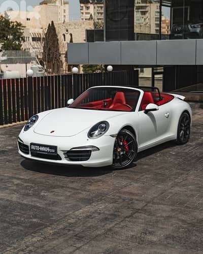 PORSCHE 911 CARRERA 2014 CAB FROM PORSCHE BEIRUT - FULL HISTORY