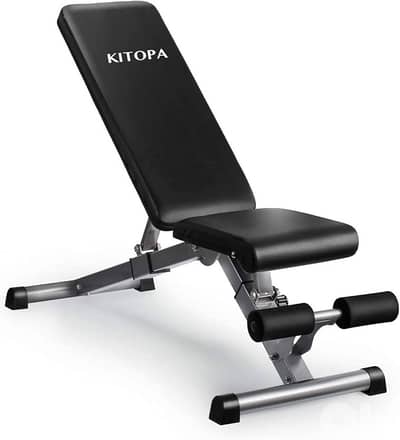 Kitopa Adjustable Weight Bench, Multifunctional Weight