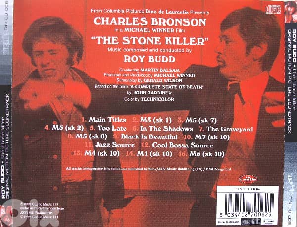 Roy Budd – The Stone Killer 1