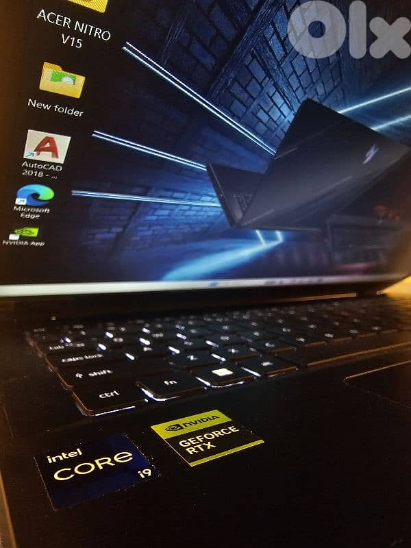 core i9-13900H with box 32-1TB rtx 4050 6GB used 2days acer nitro 2