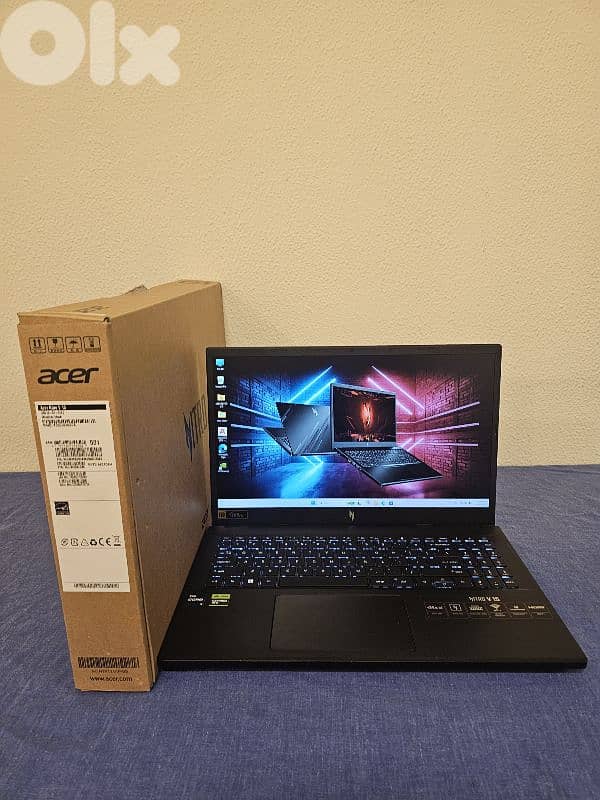 core i9-13900H with box 32-1TB rtx 4050 6GB used 2days acer nitro 7
