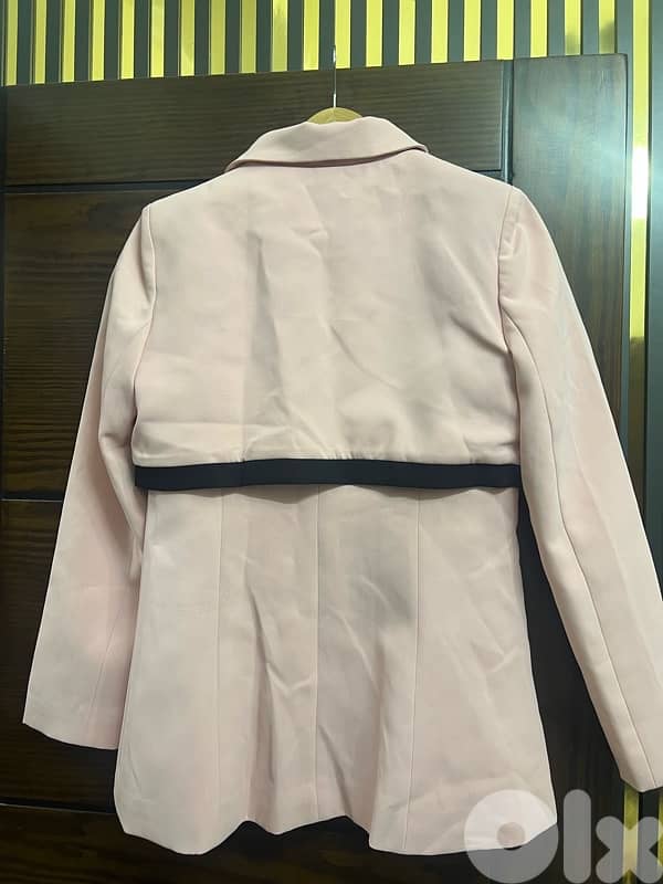elegant pink jacket 1