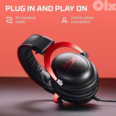 HyperX Cloud II Gaming Headset – Red