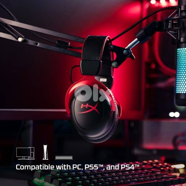 HyperX Cloud II Gaming Headset – Red 2