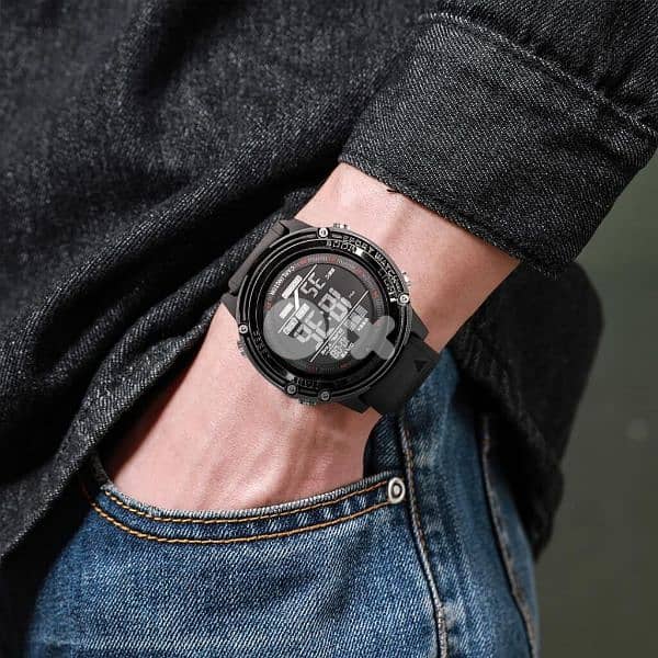 Analog & Digital Sports Watch 1