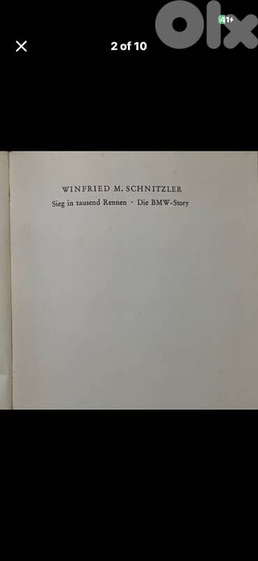 Rare 1967 BMW History Book-Sieg in tausend Rennen by Schnitzler-First 1